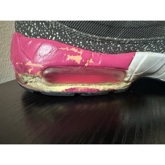 Nike Air Max 95 Premium Fog Pink Panther Spackle Shoes Gray Mens Size 13 - Picture 9 of 10